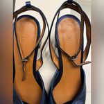 BY FAR Women's Metallic Blue Heels Size 8 Photo 1