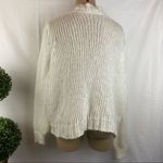 Anthropologie  Wooden Ships White Soft Cozy Open Loose Cardigan Sweater S Photo 1