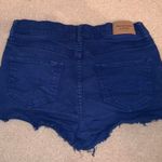 Abercrombie & Fitch Royal Blue Denim Shorts Photo 2