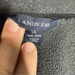 Lands' End Lands‎ End 3-in-1 coat gray & black size 1X Photo 2
