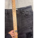 We The Free  black straight‎ leg distressed jeans size 31 curvy Photo 11