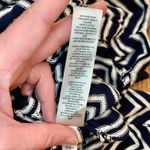 White House | Black Market Navy Chevron Sweater Top Tunic Women Medium Photo 10