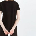 ZARA NEW  Knitwear Collection Short Sleeve Top Sz S‎ Photo 3