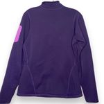 Arcteryx Arc’teryx Women’s Purple Fleece Quarter-Zip Pullover, Large Photo 2