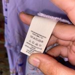 Free People Lavender Lilac Purple Floral Clear Skies Tunic Mini Dress Size Small Photo 9