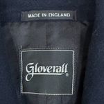 Gloverall Made in England Wool Blend Peacoat Double Breasted Military Style Coat Blue Size 12 Photo 2