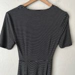 Favorite Daughter Day to Night Stripe keyhole Dress black small Photo 8