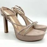 Nine West Nude Suede Pumps Photo 0