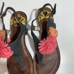 Fergalicious  Women's Sandals with Pink and Orange Accents size 7 New Photo 3