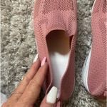 WOMENS MESH BREATHABLE PLATFORM SLIP ONS Pink Size 7.5 Photo 7
