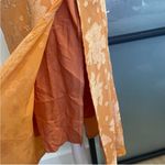 Sundae Muse  Midi Orange Dress - Size 6 Photo 7