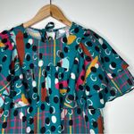 CROSBY by Mollie Burch  Evans Freestyle Flutter Sleeve Blouse Size XS Photo 1
