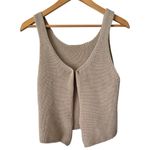 Commense Medium Khaki Sleeveless V Photo 1
