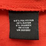 Victoria Beckham  For Target Orange Drop Waist Scallop Trim Dress Size‎ Small Photo 3