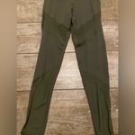 Garage  army green mesh panel leggings Photo 2