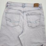 American Eagle Strigid Highest Crossover Waist Baggy Straight Jean Light Pink 10 Photo 13