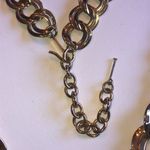 Vintage Gold Tone Graduated Chain Link Retro Chunky Boho Necklace Photo 3