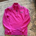 Vineyard Vines  Quarter Zip Embroidered Pullover Top Photo 2