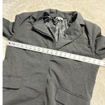 Moon River Blazer Jacket Womens Small Gray Twill Double Layer Long Sleeve Button Photo 11