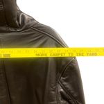 wilson's leather ‎ Chocolate Brown Faux Fur Lined Jacket Belted Womens Size Medium Photo 10