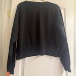 Colsie Black Fleece Summer Lounge Sweatshirt Photo 2
