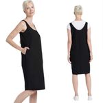 Universal Standard  3XS Jade Cupro V Neck Tank Dress Party Womens Fall Layering Photo 8