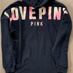 PINK - Victoria's Secret Victoria Secret Vintage Black Hoodie with Pink Dog Logo small Photo 1