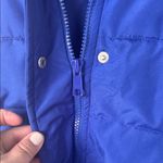 Old Navy Blue Fur Hooded Puffer Vest M Tall Photo 6