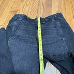 Madewell Tapered Denim Trousers in Black Robles Wash Comfort Stretch Size 28 Photo 8