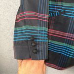 CAbi  3850 Medium Holiday Plaid Blazer Artsy Whimsigoth Witchy Cocktail Jacket Photo 8