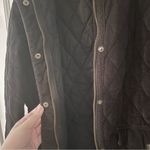 Eddie Bauer Women’s Black Quilted Corduroy Zip-up Jacket Photo 5