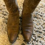 Ariat Women's Heritage Western J Toe Distressed Brown Leather Boot - EUC Photo 5