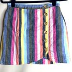 Abercrombie & Fitch  Halter Rainbow Stripped Skirt Photo 0