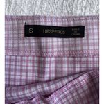 Herperus Pink Mini Skirt With A Plaid Pattern. Size Small Photo 3