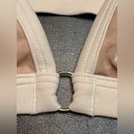 PINK - Victoria's Secret  Beige Floral Embroidered Unlined bralette. Photo 2