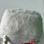 Betsey Johnson  White Furry dog Backpack Photo 8