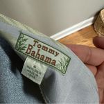 Tommy Bahama Vintage  Silk Wrap Skirt Blue Floral Size 6 Beach Vacation Tropical Photo 5