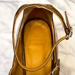 Sézane Sezane Elodie Mary Janes Heels Babies Strappy Patent Leather Taupe 41 GUC Photo 5