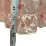 Solo Pink Pajama Set with Ruffle Trim Size M Photo 11