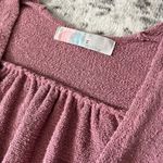 Free People  Lindsay Sweater Jumpsuit Lilac Photo 5