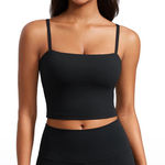 Black athletic yoga gym Tank Top☀️ Size M Photo 0