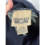 Indigo Blue  Denim Maternity jean size medium Photo 2