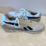 Reebok  sneakers! White and gray casual classic tennis shoes! Women’s size 11! Photo 5