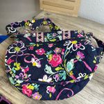 Vera Bradley  Women’s Navy Blue Floral Crossbody Purse Bag Photo 2