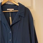 NEW Xirena Dress Jacket Size Small Button Down Navy Blue Lightweight Sweater Photo 4