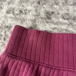 Nike Sportswear Women's Ribbed Hoodie & Shorts Set Mulberry Rose Photo 7