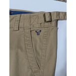 American Eagle Vintage Y2K  Low Rise Wide Leg Pants Tan Belted Womens Streetwear Photo 3