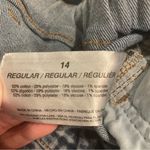 Vintage America Paperbag Jean Women 14 Blue Distress Stretch Denim Mom Boho Y2K Photo 4