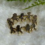 Vintage CTPM Whimsical Gold tone Children pin Photo 2