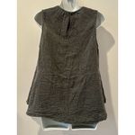Faherty  Ainsley Dream Cotton Gauze Tank Top in Gray Size M EUC!!! Photo 3